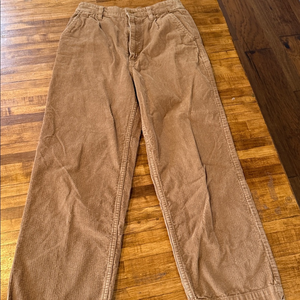 Vans Pants Womens 25 Corduroy Marty Straight Leg High Waisted (e1) - Picture 1 of 5
